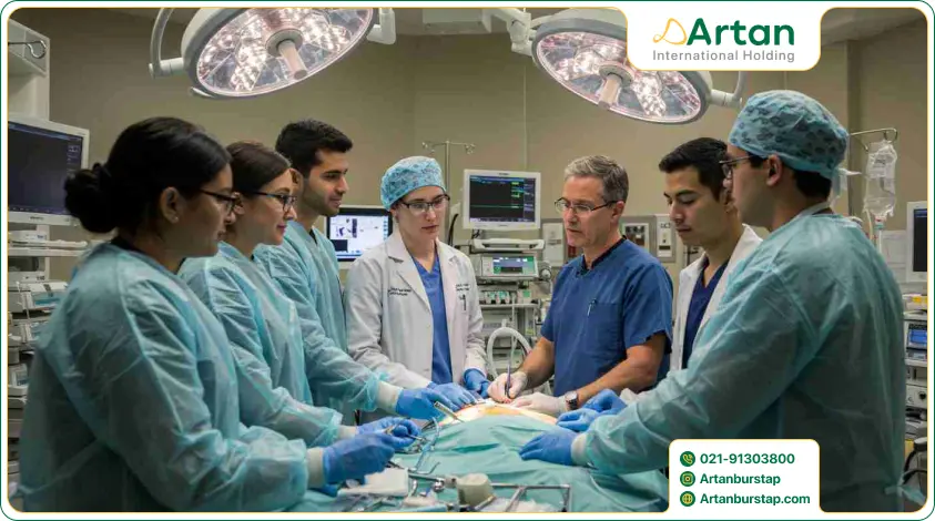 متخصصان هوشبری ترکیه در اتاق عمل 