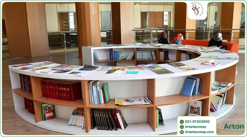 امکانات کتابخانه دانشگاه عثمانیه کورکوت آتا