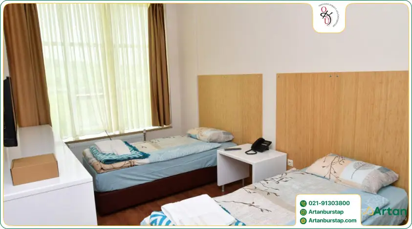 امکانات خوابگاه دانشگاه عثمانیه کورکوت آتا