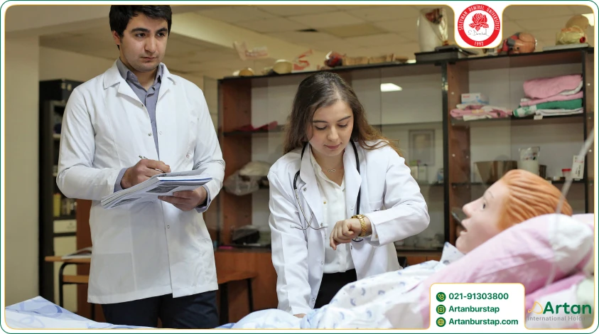 تجهیزات اموزشی پزشکی دانشگاه سلیمان دمیرل