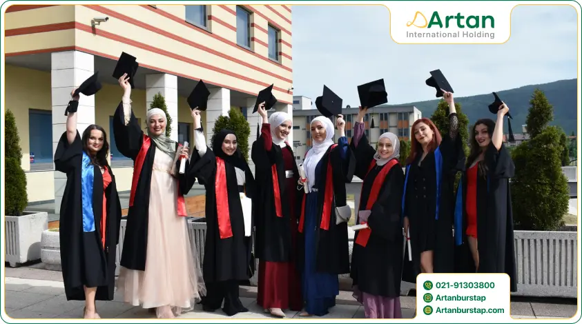 دانشجویان تام بورس ترکیه