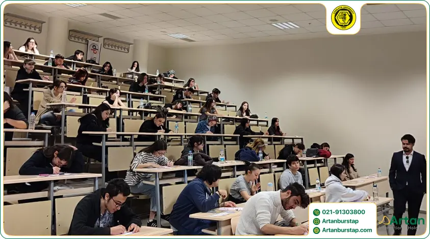 کلاس درس دانشگاه چانکایا ترکیه