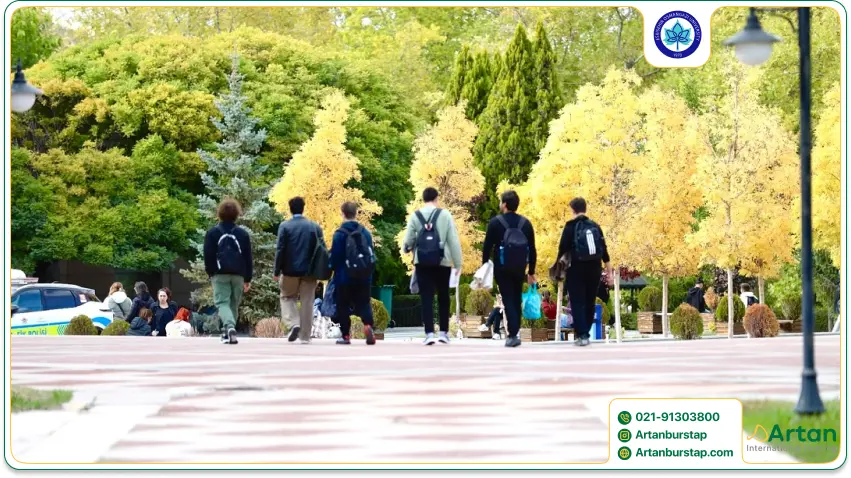 دانشجویان بورسیه دانشگاه عثمان قاضی ترکیه