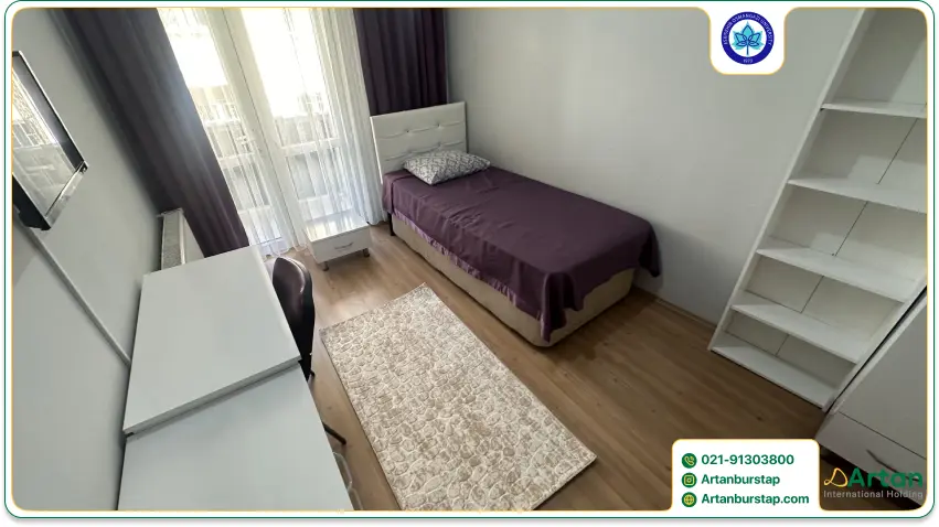 امکانات خوابگاه دانشگاه عثمان قاضی ترکیه