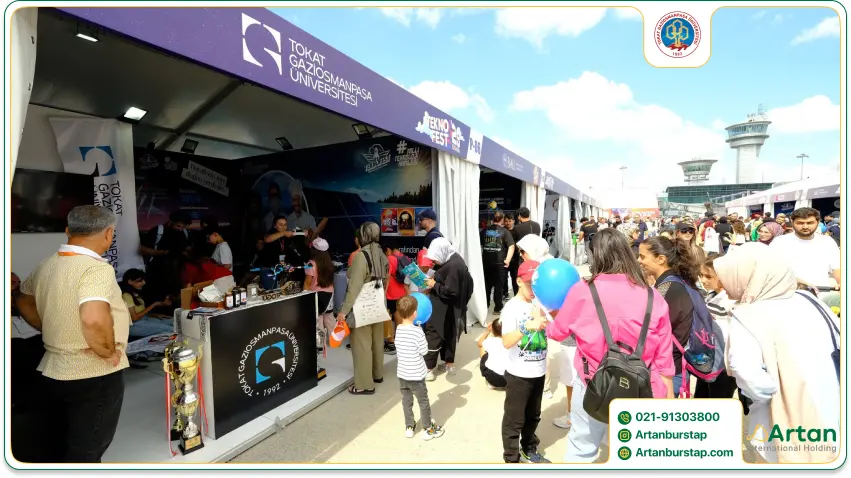 نمایشگاه های خارجی دانشگاه قاضی عثمان پاشا