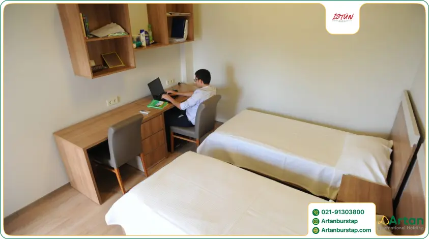 امکانات خوابگاه دانشگاه بهداشت و فناوری استانبول