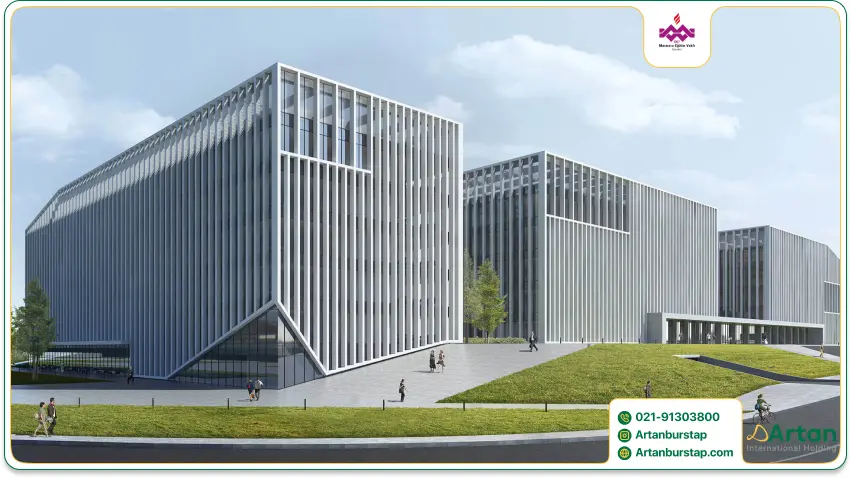 ساختمان های دانشگاه مال تپه