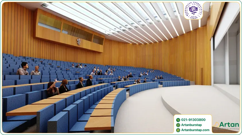 کلاس درس کارشناسی ارشد دانشگاه پزشکی صوفیا