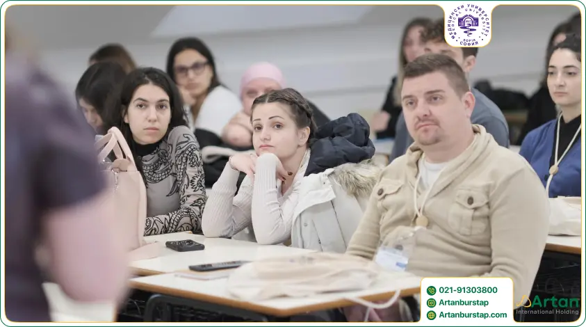 کلاس درس دانشگاه پزشکی صوفیا