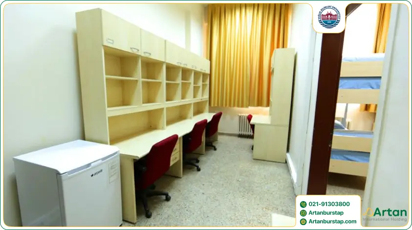 امکانات خوابگاه دانشگاه ساغلیک بیلیملر