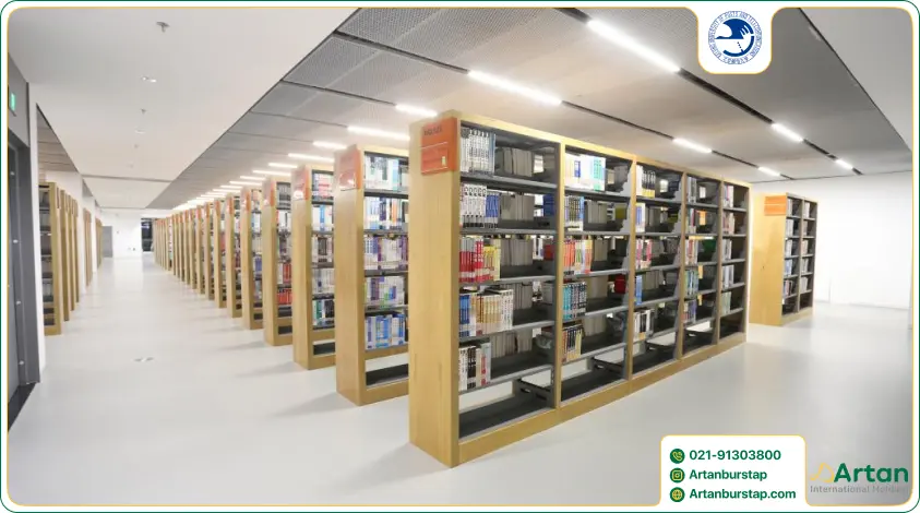 امکانات کتابخانه دانشگاه پست و مخاربرات پکن