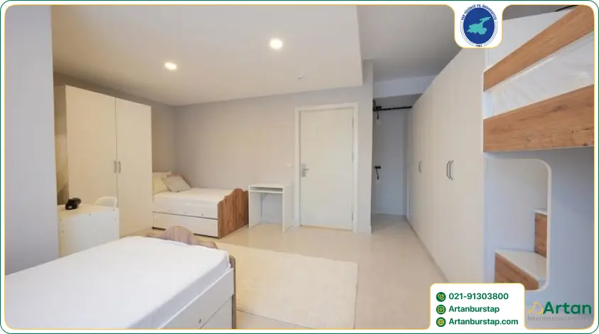 امکانات خوابگاه دانشگاه یوزونجوییل وان ترکیه