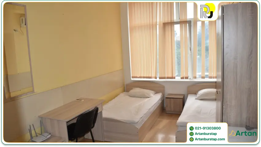 امکانات خوابگاه دانشگاه آنجل کانچف بلغارستان