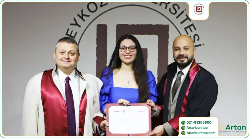 دانشجوی برتر دانشگاه بیکوز استانبول