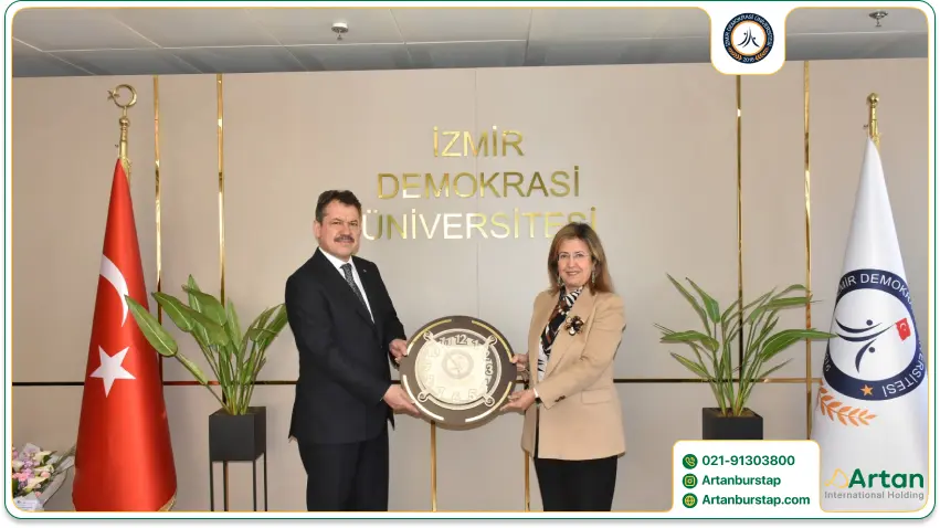 رتبه برتر دانشگاه دموکراسی ازمیر