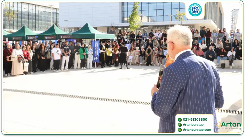 سخنرانی اساتید دانشگاه قفقاز کارس