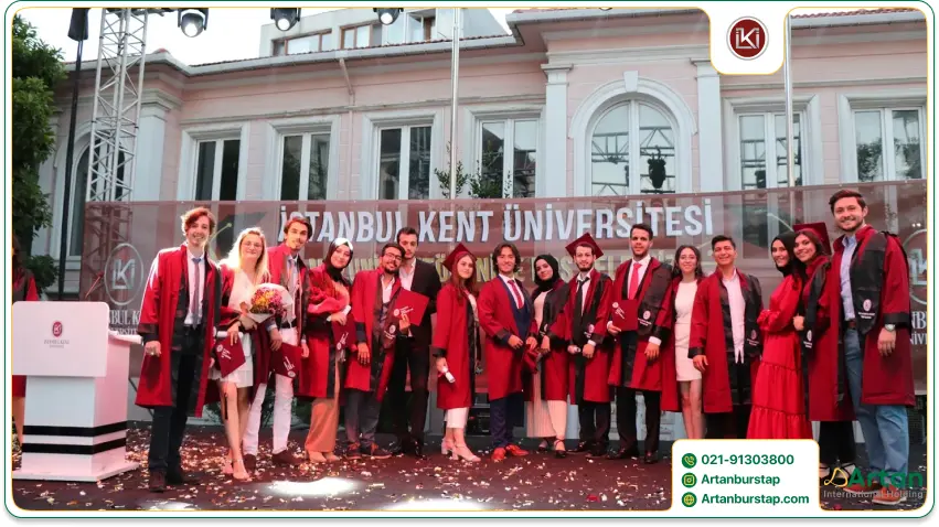 فارغ التحصیلان بورسیه دانشگاه کنت استانبول