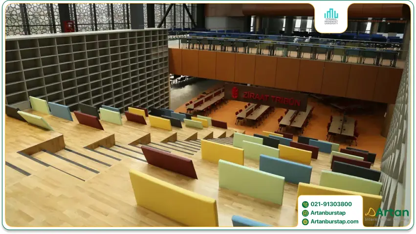 کلاس درس دانشگاه مدنیت استانبول