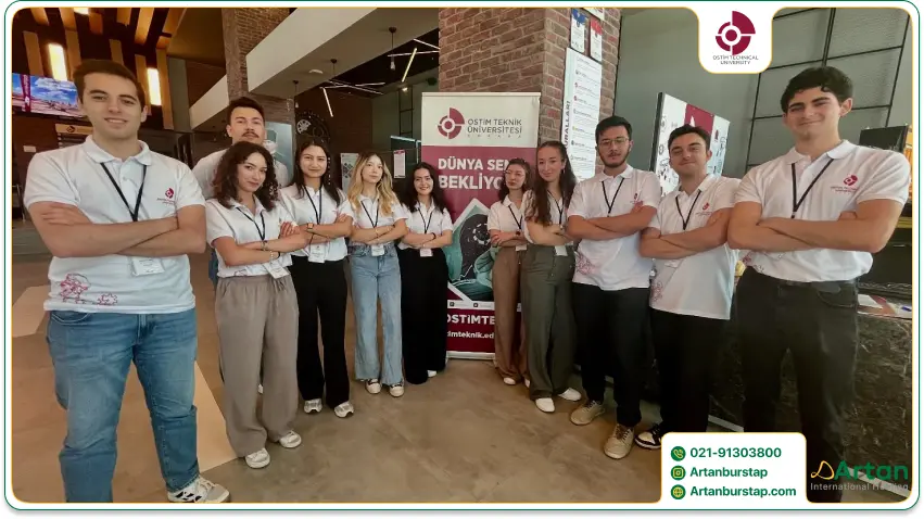 دانشجویان دانشگاه اوستیم تکنیک ترکیه
