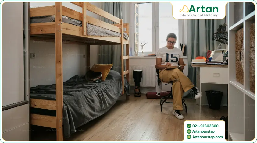 امکانات خوابگاه های دانشگاه های خصوصی ترکیه