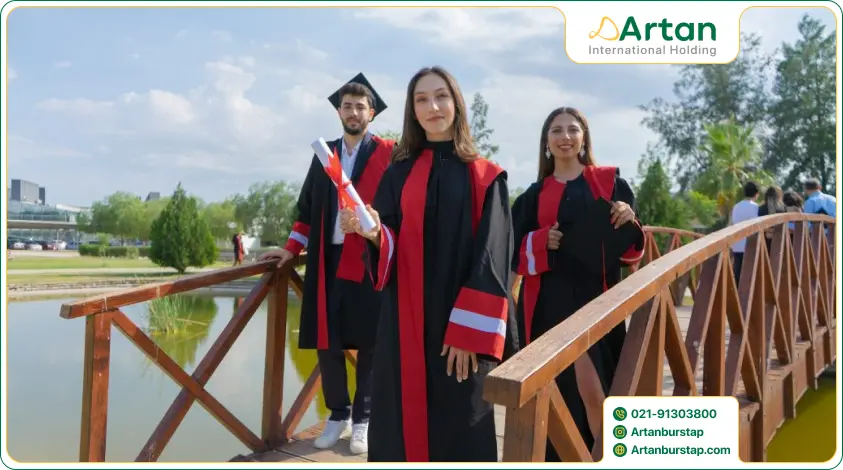 دانشجویان بورسیه دانشگاه های خصوصی ترکیه