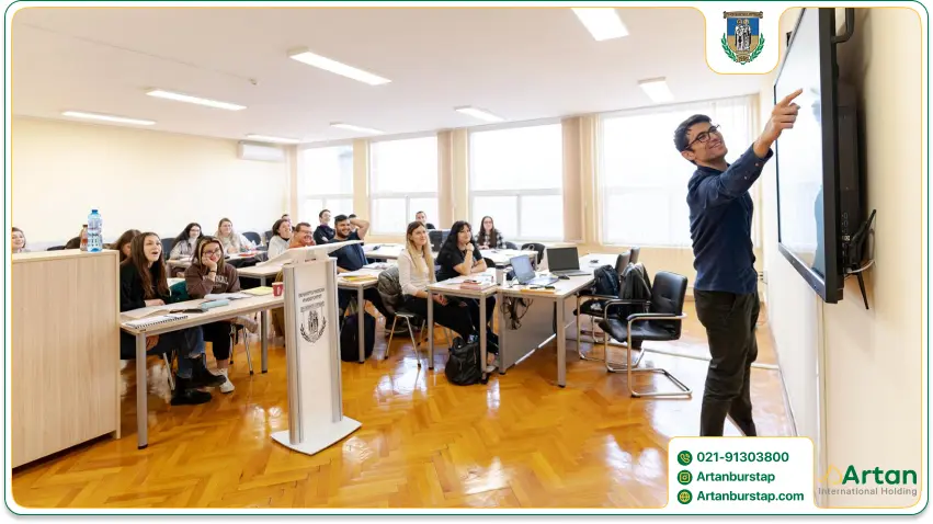 دانشجویان مقطع دانشگاه سنت سیریل و سنت متدیوس بلغارستان