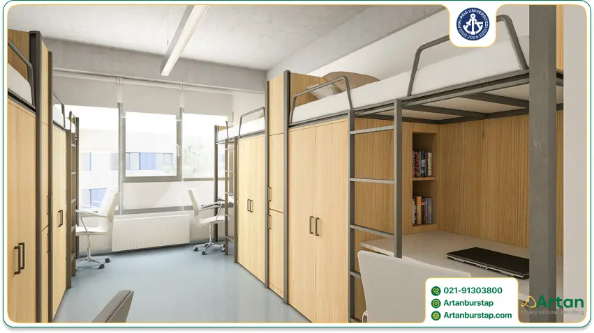 امکانات خوابگاه دانشگاه پیری رئیس استانبول