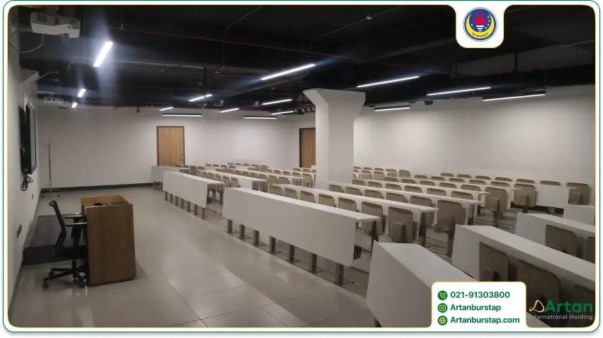 کلاس درس دانشجویان دکتری دانشگاه تد آنکارا