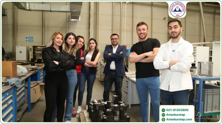 دانشجویان کارشناسی دانشگاه ارجیس ترکیه