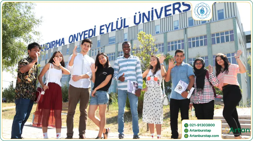 دانشجویان بین المللی دانشگاه باندیرما 17 ایلول ترکیه