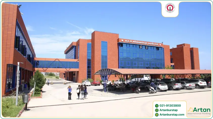 محیط دانشگاه فنی اسکندرون ترکیه