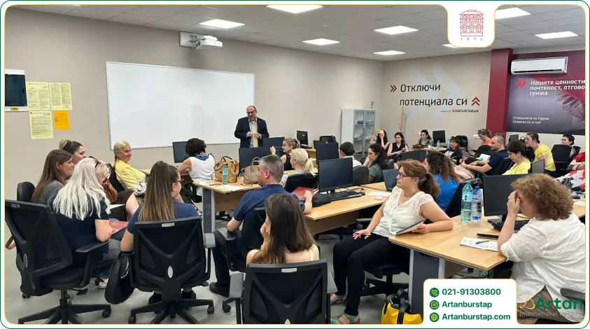 دانشجویان کارشناسی آکادمی ملی هنر بلغارستان