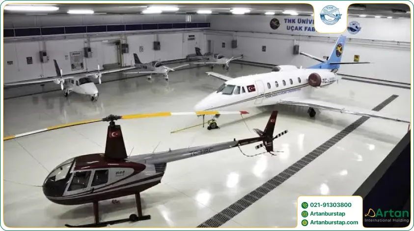 صنعت هوانوردی دانشگاه ترک هاواکرومو ترکیه