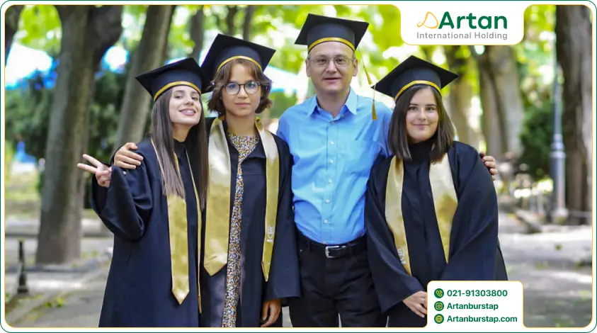 دانشجویان بورسیه دانشگاه های مورد تایید وزارت علوم رومانی