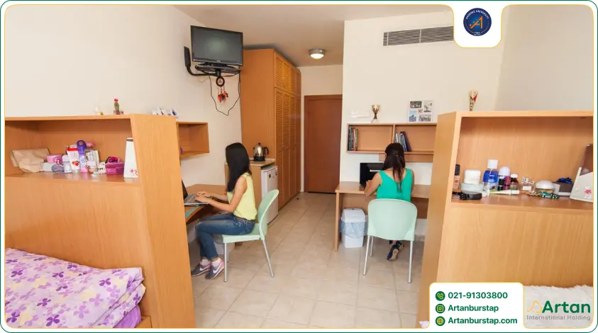 امکانات خوابگاه دانشگاه آکدنیز ترکیه