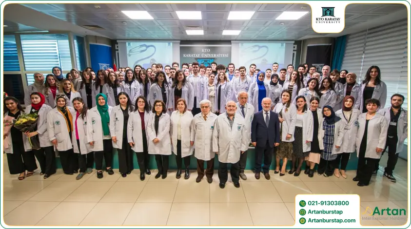 دانشجویان بین المللی پزشکی دانشگاه کاراتای قونیه