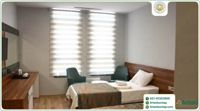 امکانات خوابگاه دانشگاه سلجوق قونیه